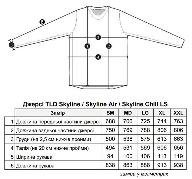 Купити Джерсі TLD SKYLINE AIR SS JERSEY [CHANNEL GRAY] XL з доставкою по Україні