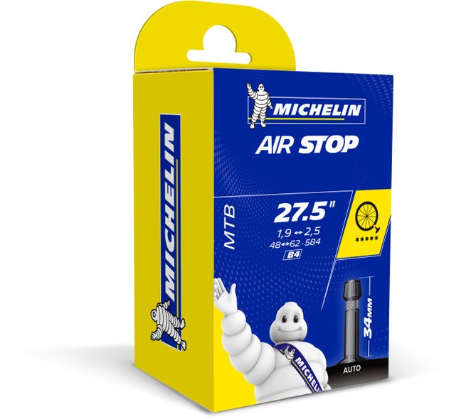 Купить Камера Michelin B4 27.5x1.9/2.6, AV 40мм (48/62-584) 215г с доставкой по Украине