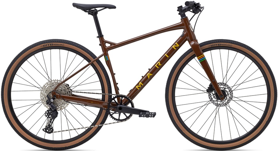 Купити Велосипед 28" Marin DSX 2 рама - XL 2023 Brown/Yellow з доставкою по Україні