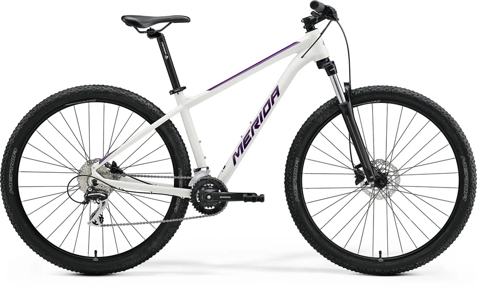 Купити Велосипед гірський 29" MERIDA BIG.NINE 20-2X,M (17),WHITE(PURPLE) біло-фіолетовий з доставкою по Україні