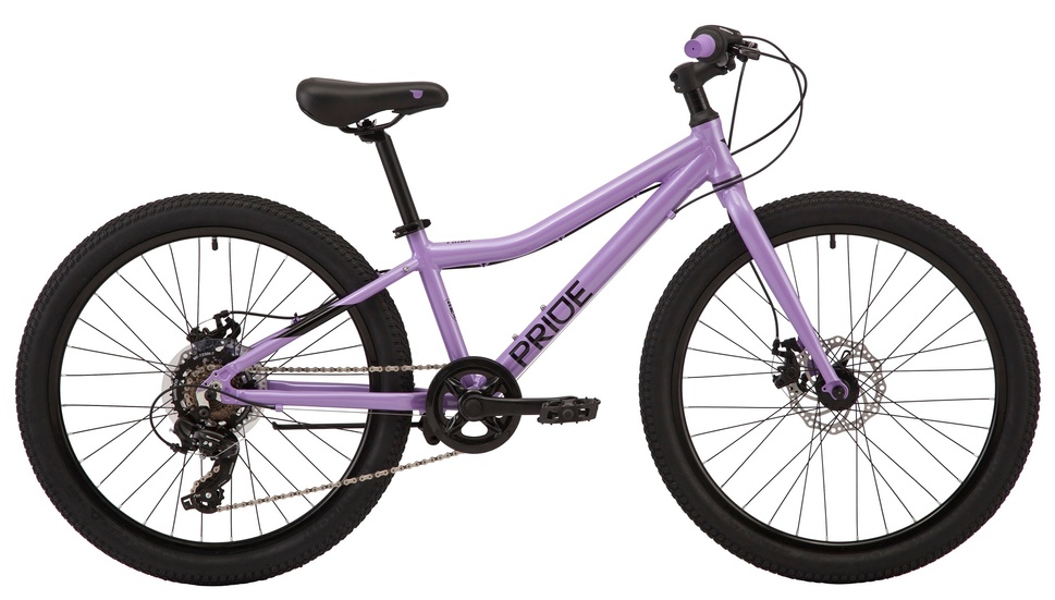 Купить Велосипед подростковый 24" Pride Frida 4.1 2022, фиолетовый с доставкой по Украине