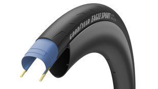 Купити Покришка 700x25C (25-622) GoodYear EAGLE Sport tube type, folding, black, 60tpi з доставкою по Україні