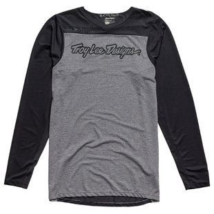 Купити Джерсі TLD SKYLINE LS JERSEY SIGNATURE HEATHER [Grey/BLACK] XL з доставкою по Україні
