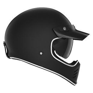 Мотошлем NOX Seventy II матовый черный, L