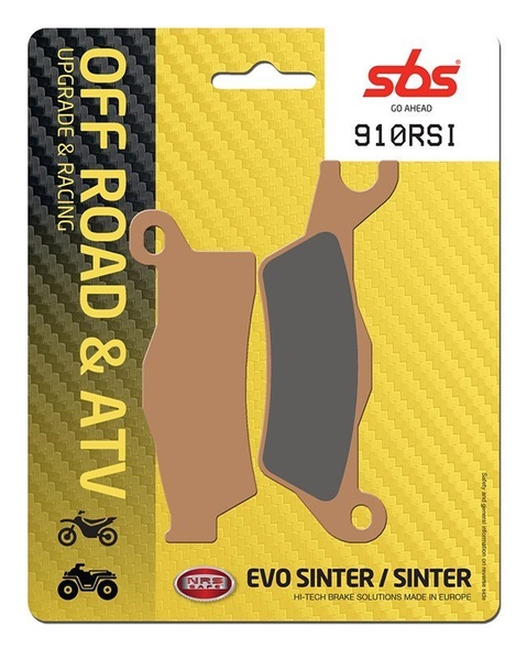 Колодки гальмівні SBS Racing Brake Pads, EVO Sinter/Sinter (791RSI)