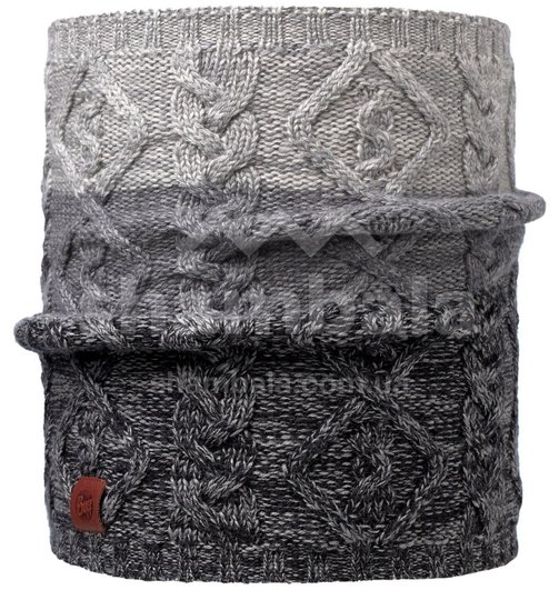Шарф-труба Buff Knitted Neckwarmer Comfort Nuba, Graphite (BU 1855.901.10), One Size, Шарф-труба (Бафф), Синтетичний