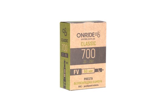 Купити Камера ONRIDE Classic 700 x 23-28c FV 60 мм RVC з доставкою по Україні