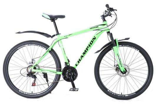 Купити Велосипед Champion Lector 27.5" 19,5" Неоновий зелений з доставкою по Україні