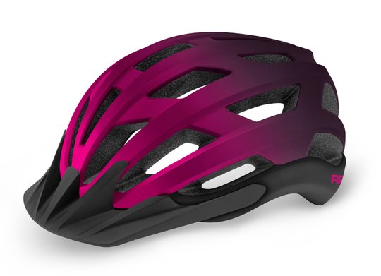 Купить Шлем R2 Explorer цвет розовый. фиолетовый. черный матовый размер M: 55-58 см с доставкой по Украине