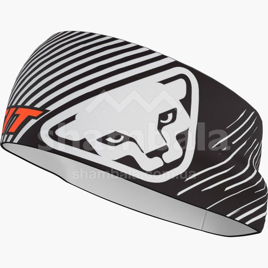 Пов'язка Dynafit Graphic Performance Headband, black, UNI58 (712750911), One Size, Пов'язка на голову, Синтетичний