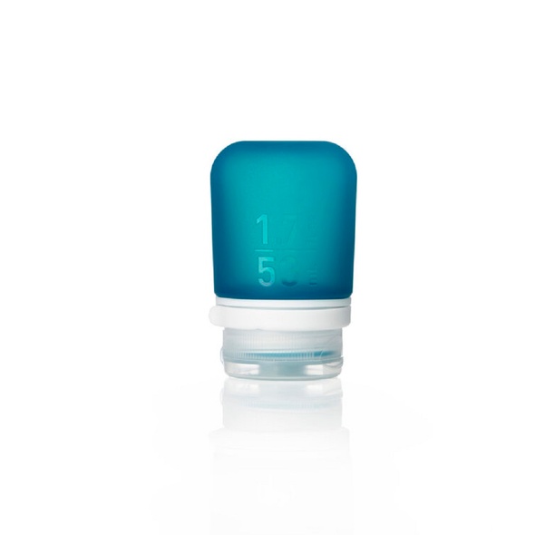 Силиконовая бутылочка Humangear GoToob+ Small blue (синій)
