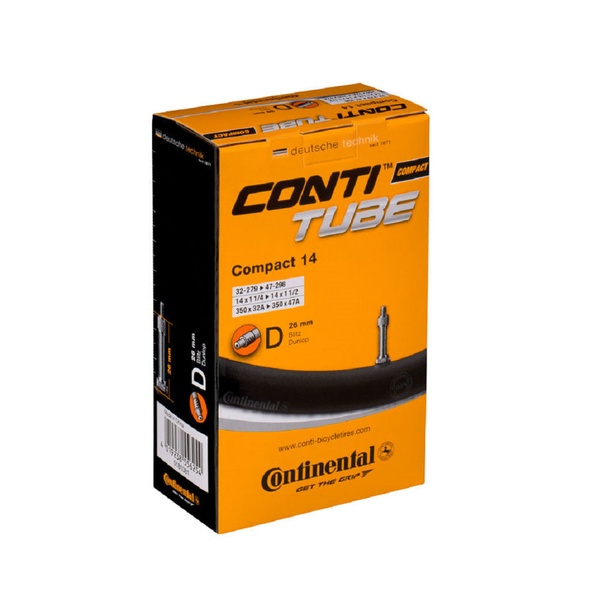 Купить Камера Continental Compact Tube 14", 32-279->47-298, D26, 150 г с доставкой по Украине