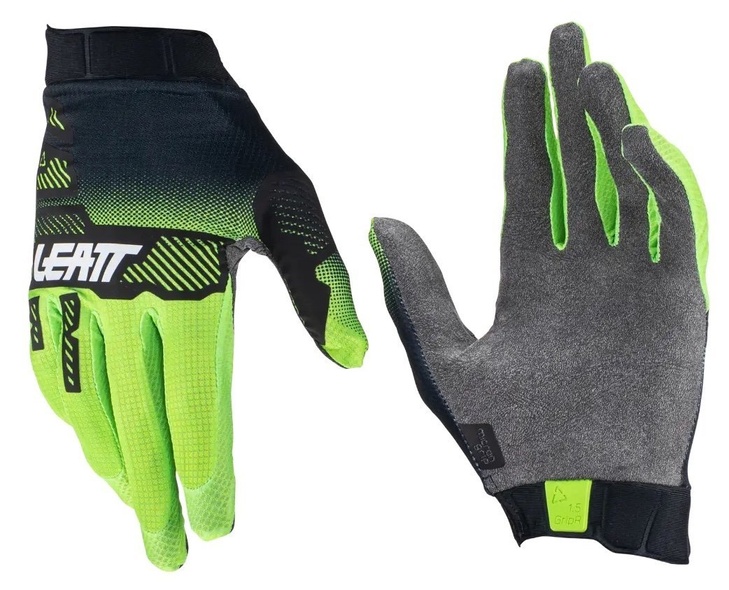 Перчатки LEATT Glove Moto 1.5 GripR (Lime), L (10), L