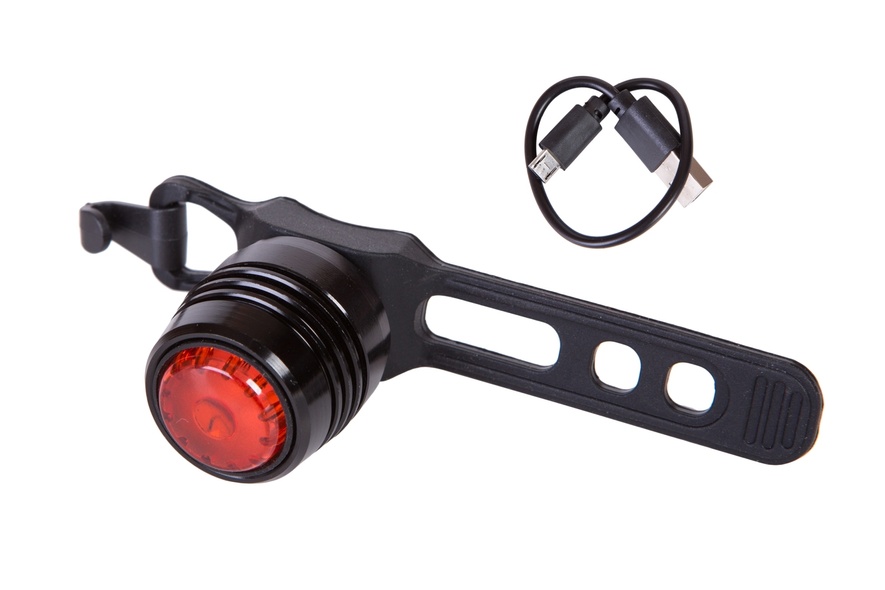 Купити Мигалка BC-TL5398 червоний світло USB AL червоний корпус (чорний корпус) з доставкою по Україні