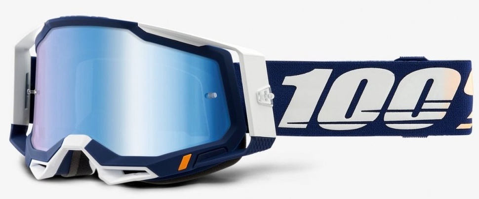 Окуляри 100% RACECRAFT 2 Goggle Concordia - Mirror Blue Lens, Mirror Lens