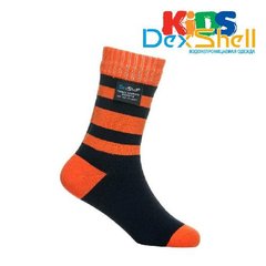 Шкарпетки водонепроникні дитячі Dexshell Children soсks orange, р-р S, помаранчеві, це 70% бамбукового волокна і 30% - нейлону;, весна / осінь, літо, еластична, водонепроникна і дихаюча мембрана Porelle®, S, M, L