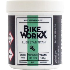 Купити Смазка для резьбовых соединений BikeWorkx Lube Star Titan банка 100 г з доставкою по Україні