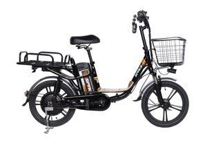 Купити Велосипед з електроприводом 18" AL SPACE eELDORADO DD FR рама-15" 48B 10А*г 500Вт чорно-помаранчевий 2025 з доставкою по Україні