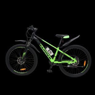 Купить Велосипед CrossBike Hummer 2024 24" 11" Зеленый с доставкой по Украине