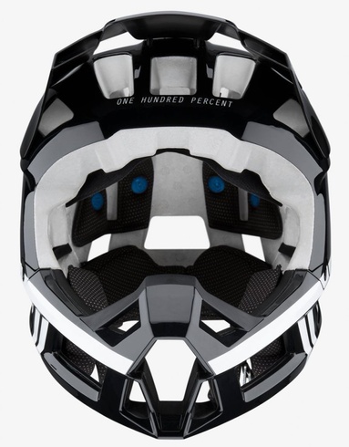 Шолом Ride 100% TRAJECTA Helmet (Black/White), L (80021-011-12)
