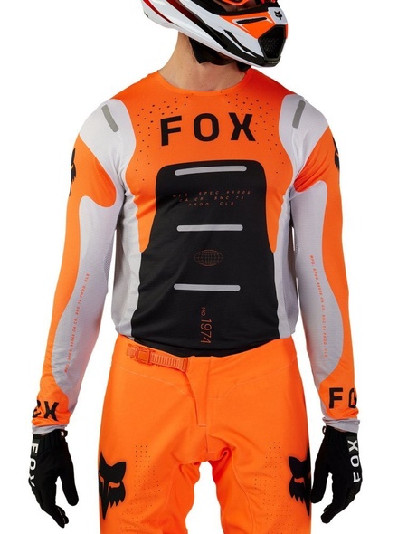 Джерсі FOX FLEXAIR MAGNETIC JERSEY (Flo Orange), L, L