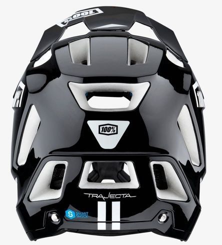 Шолом Ride 100% TRAJECTA Helmet (Black/White), L (80021-011-12)