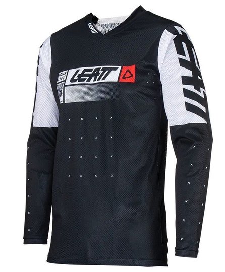 Джерсі LEATT Jersey Moto 4.5 Lite (Black), L (5024080432)