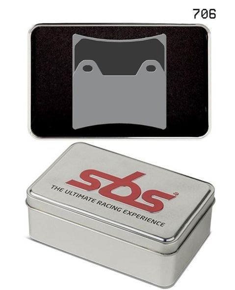 Тормозные колодки SBS Dynamic Concept Front Brake Pads, High-Tech Sintered (706DS-2)