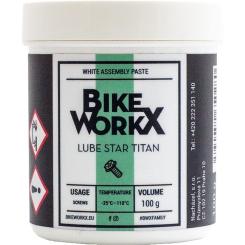 Купить Смазка для резьбовых соединений BikeWorkx Lube Star Titan банка 100 г с доставкой по Украине