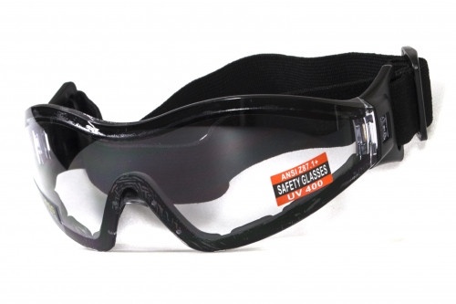 Очки защитные с уплотнителем Global Vision Z-33 (clear) Anti-Fog, прозрачные