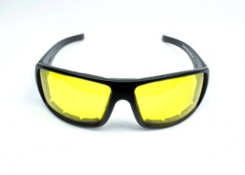 Окуляри захисні із ущільнювачем Global Vision Italiano-Plus (yellow) жовті