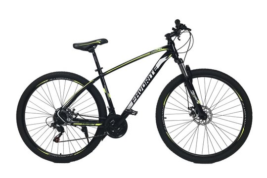 Купити Велосипед Favorite Tracker 27.5 "17" Чорний-Жовтий з доставкою по Україні