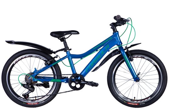 Купити Велосипед AL 20" Formula ACID Vbr рама-" (м) з крилом Pl 2024 (синій (м)) з доставкою по Україні