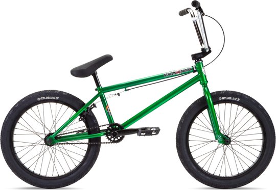 Купить Велосипед 20" Stolen HEIST 21.00" 2023 DARK GREEN W/ CHROME с доставкой по Украине