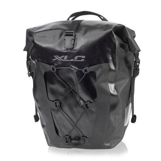 Комплект водонепроникних сумок XLC (2 шт), 21х18х46см, чорний