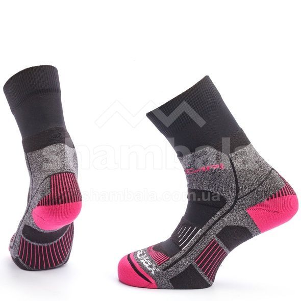 Trekking Ultralight шкарпетки (Black/Fuxia, 34-36)