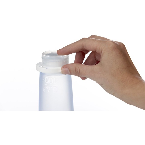 Силиконовая бутылочка Humangear GoToob+ Small clear (білий)