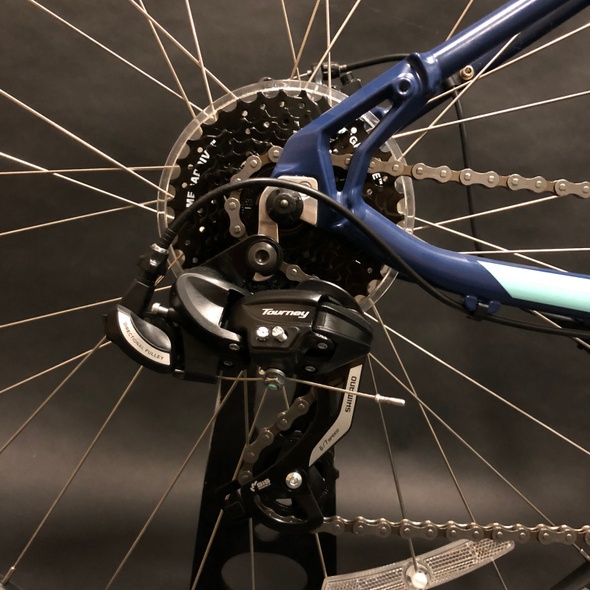 Купить Велосипед горный 27,5" GT AGGRESSOR 27 SPORT L, синий с голубым 2020 с доставкой по Украине