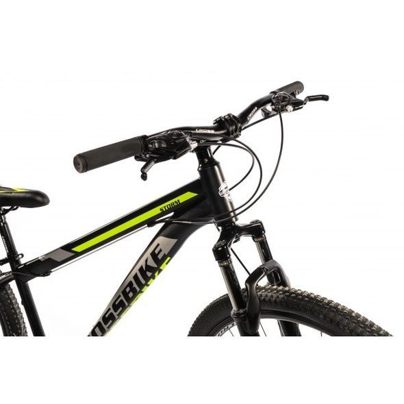 Купить Велосипед CrossBike Storm 2024 29" 17" Чорний-Жовтий с доставкой по Украине