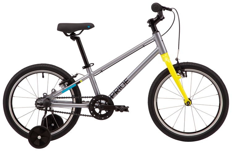 Купити Велосипед 18" Pride GLIDER 18 2023 сірий з доставкою по Україні