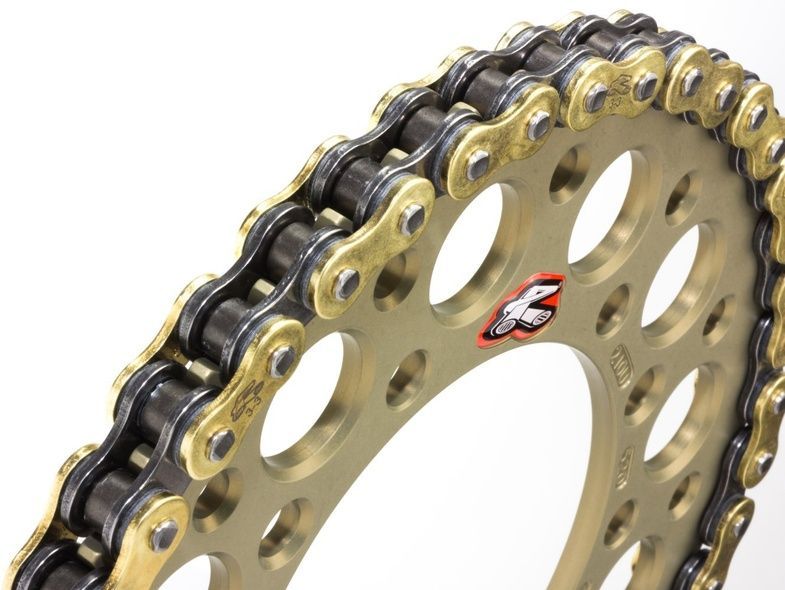 Ланцюг Renthal R3-3 Chain - 520 (Gold), 520-116L / Seal Ring (C429)