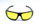 Очки защитные с уплотнителем Global Vision Italiano-Plus (yellow) желтые