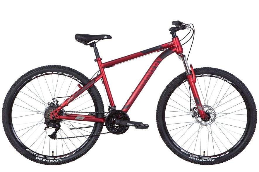 Купить Велосипед 29" Discovery TREK AM DD 2022 (червоний (м)) с доставкой по Украине