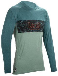 Купить Джерсі LEATT MTB 2.0 Gravity Jersey (Teal), M с доставкой по Украине