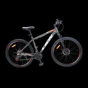 Купить Велосипед CrossBike Lion 27.5" 17" Сірий-Помаранчевий с доставкой по Украине