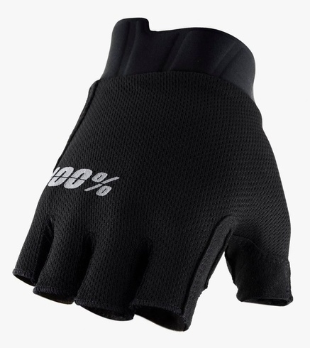 Купить Рукавички Ride 100% EXCEEDA Gel Short Finger Glove (Black), S (8) с доставкой по Украине