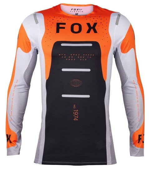 Джерсі FOX FLEXAIR MAGNETIC JERSEY (Flo Orange), XL, XL