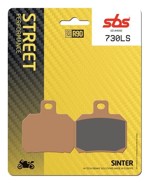 Колодки гальмівні SBS Performance Brake Pads, Sinter (630LS)