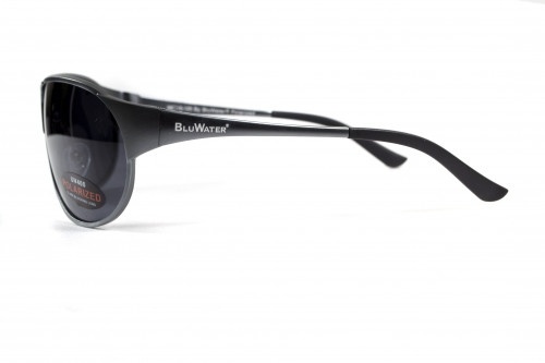 Очки поляризационные BluWater Alumination-3 Gun Metal Polarized (gray) серые