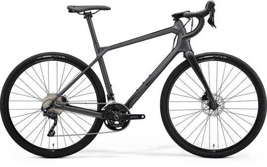 Купити Велосипед Merida SILEX 4000, L(53), MATT DARK SILVER(GLOSSY BLACK) з доставкою по Україні